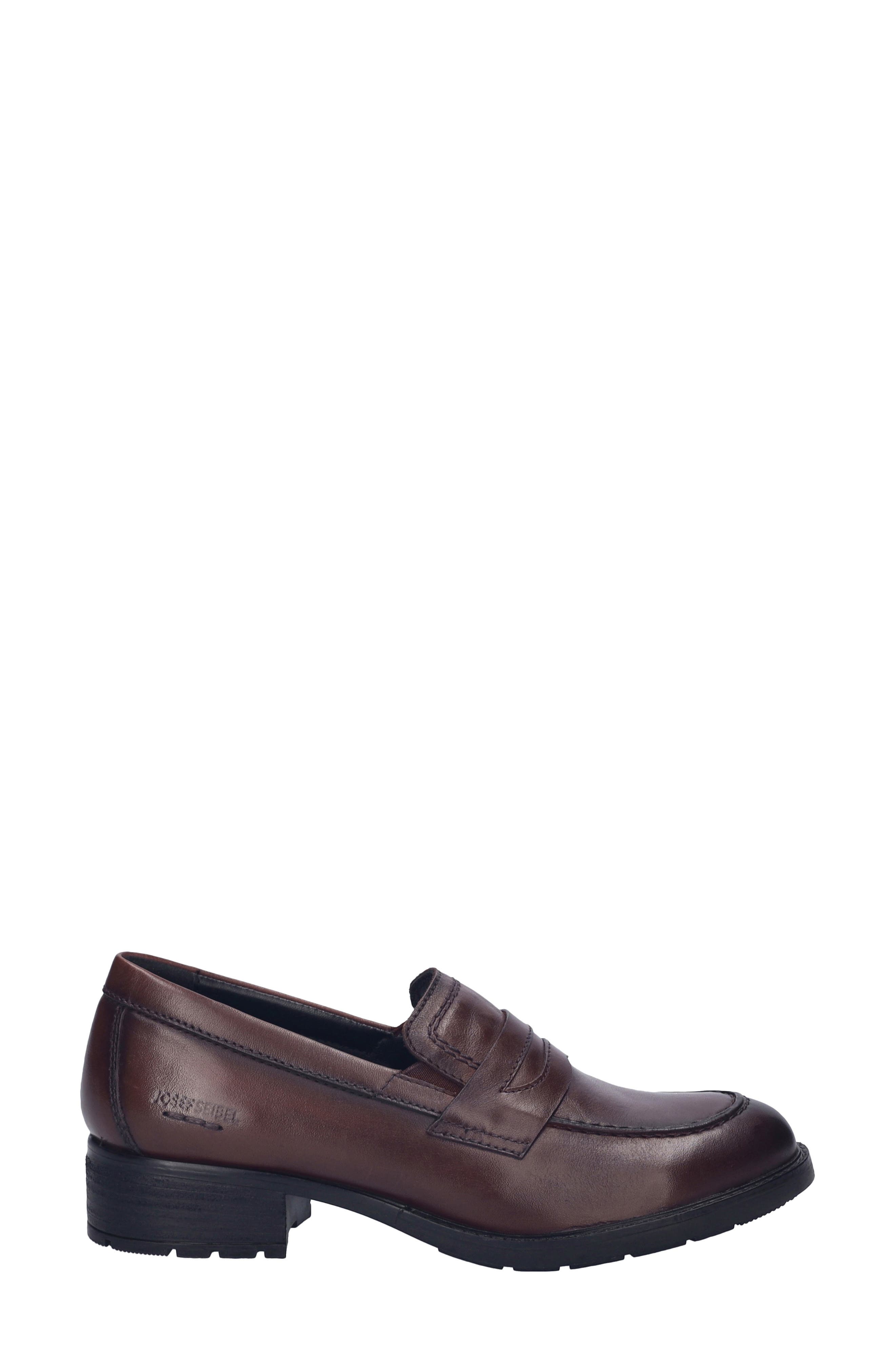 Kate 02 Penny Loafer, Alternate, color, BORDO