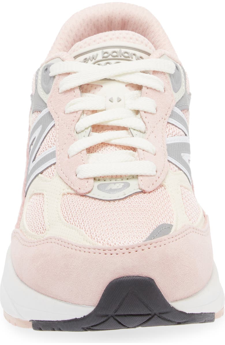 New Balance Kids' 990 v6 Sneaker, Alternate, color, Pink Haze/ White
