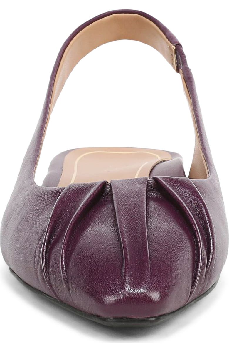 Vionic Gabriella Slingback Flat, Alternate, color, Winter Plum Leather