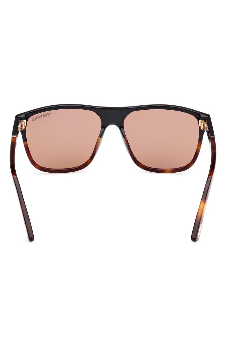 TOM FORD 58mm Square Sunglasses, Alternate, color,