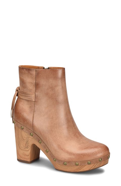Dianna Block Heel Platform Bootie (Women)