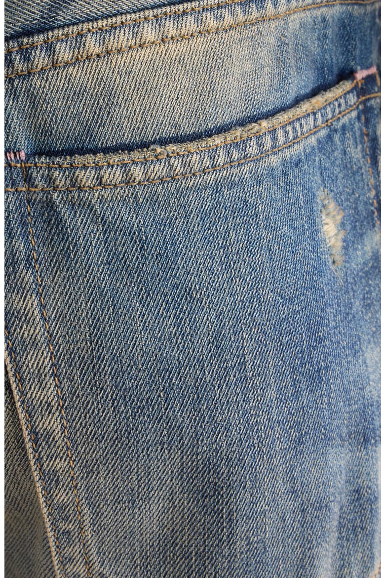 2021M Rocka Wide Straight Leg Jeans, Alternate, color, DARK BLUE