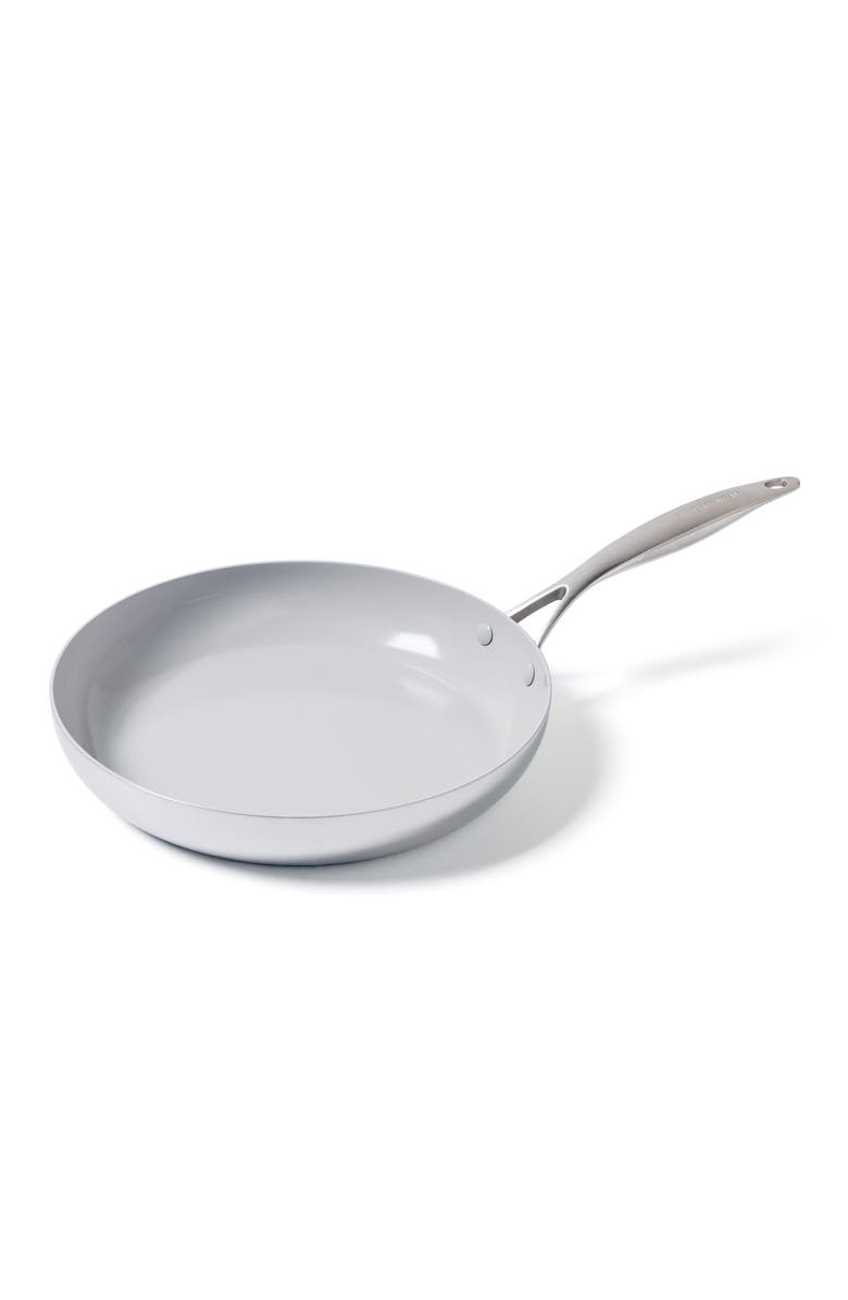GreenPan Venice Pro 11-Inch Stainless Steel Ceramic Nonstick Fry Pan, Main, color,