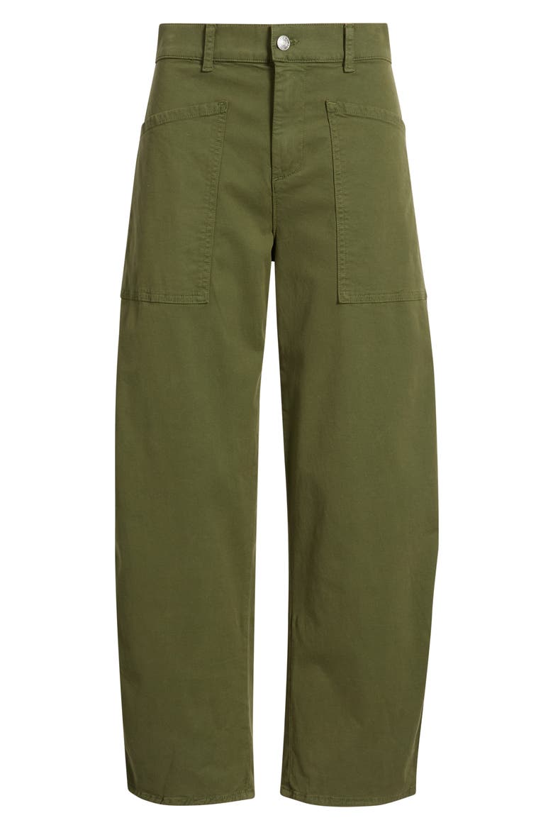 Bray Ankle Barrel Pants, Alternate, color, ARMY