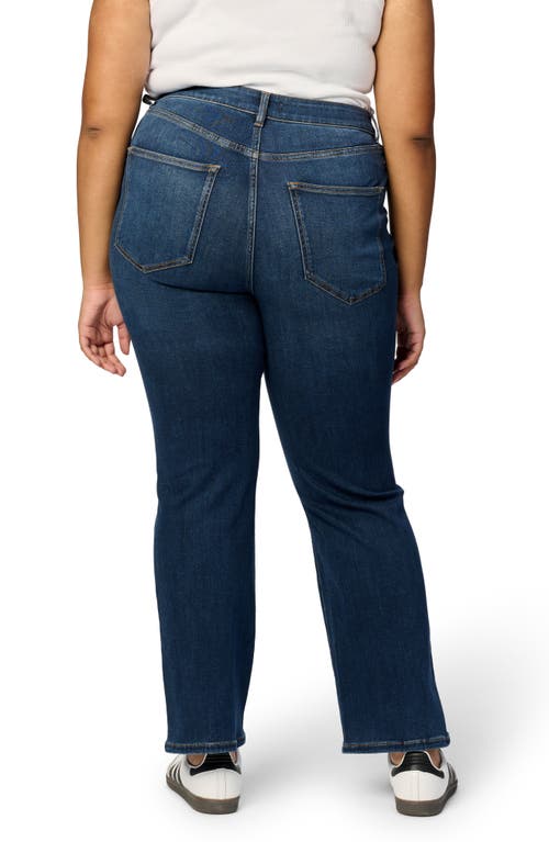 Warp & Weft Ase Plus Stretch High Rise Straight Jean In Vroom In Vroom