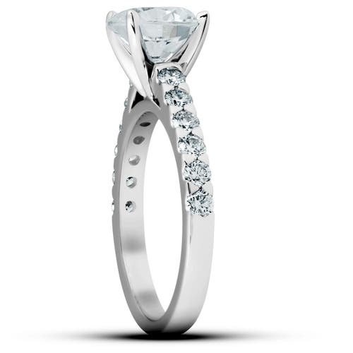Bliss Diamond Certified 2 3/4 Ct Diamond Engagement Ring 14k Gold Lab Grown In 14k White Gold