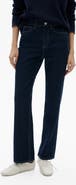MANGO Mid Rise Straight Leg Jeans