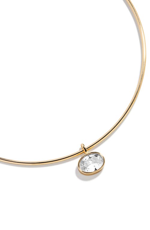 Baublebar Jelane Cubic Zirconia Collar Necklace In Gold