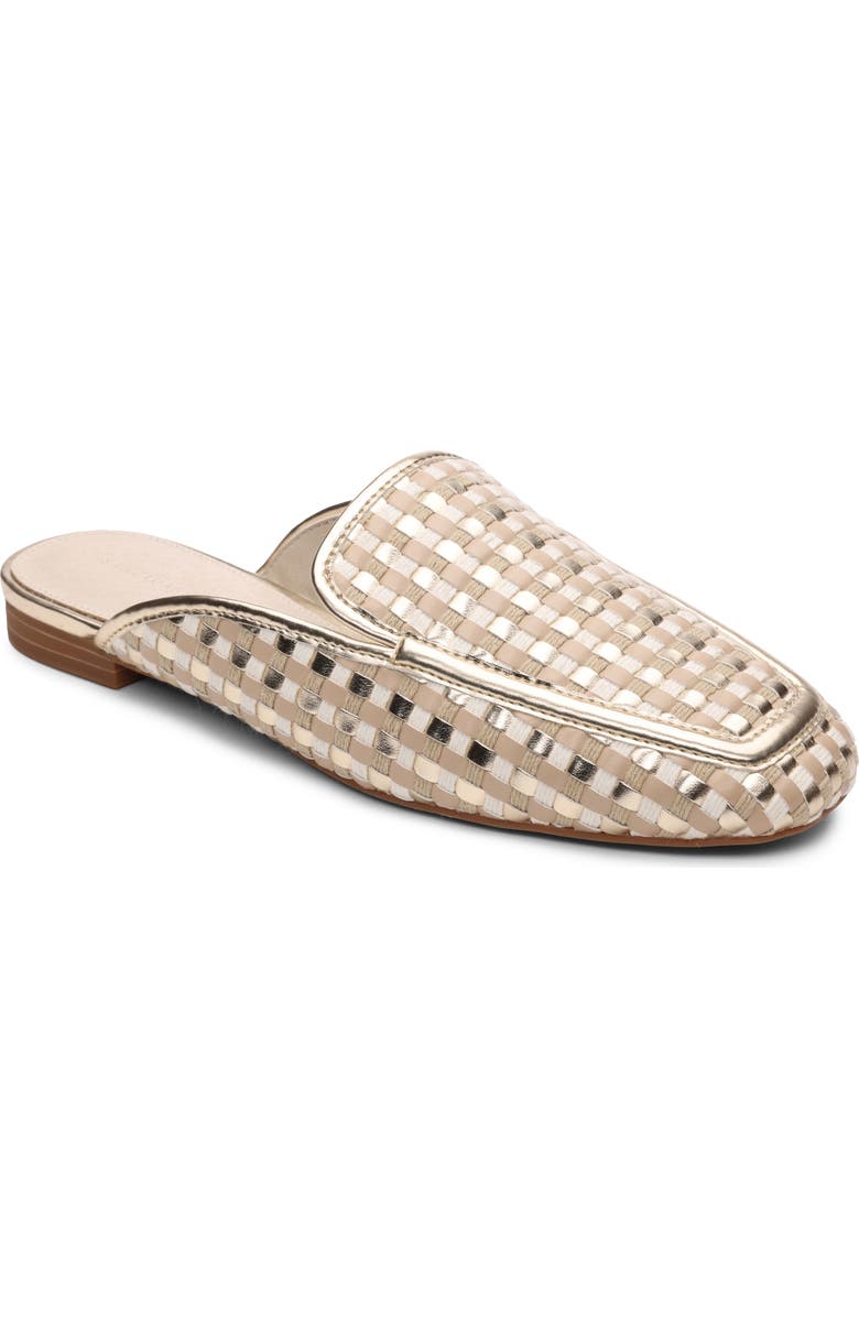 Sanctuary Big Thing Metallic Mule, Main, color, Oat Multi/ Platinum