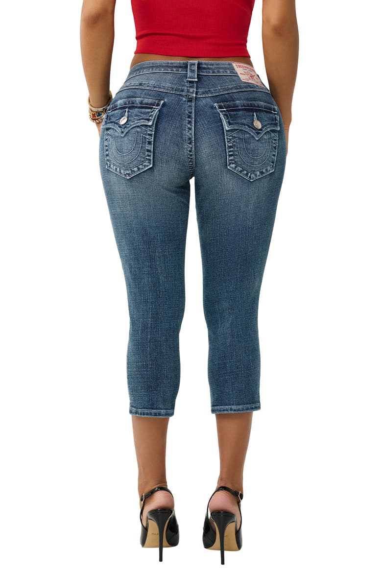 Jennie Curvy Capri Jeans, Alternate, color, BLUE RADIANCE