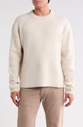 DENIM AND FLOWER Drop Shoulder Crewneck Sweater
