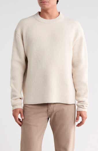 Drop Shoulder Crewneck Sweater