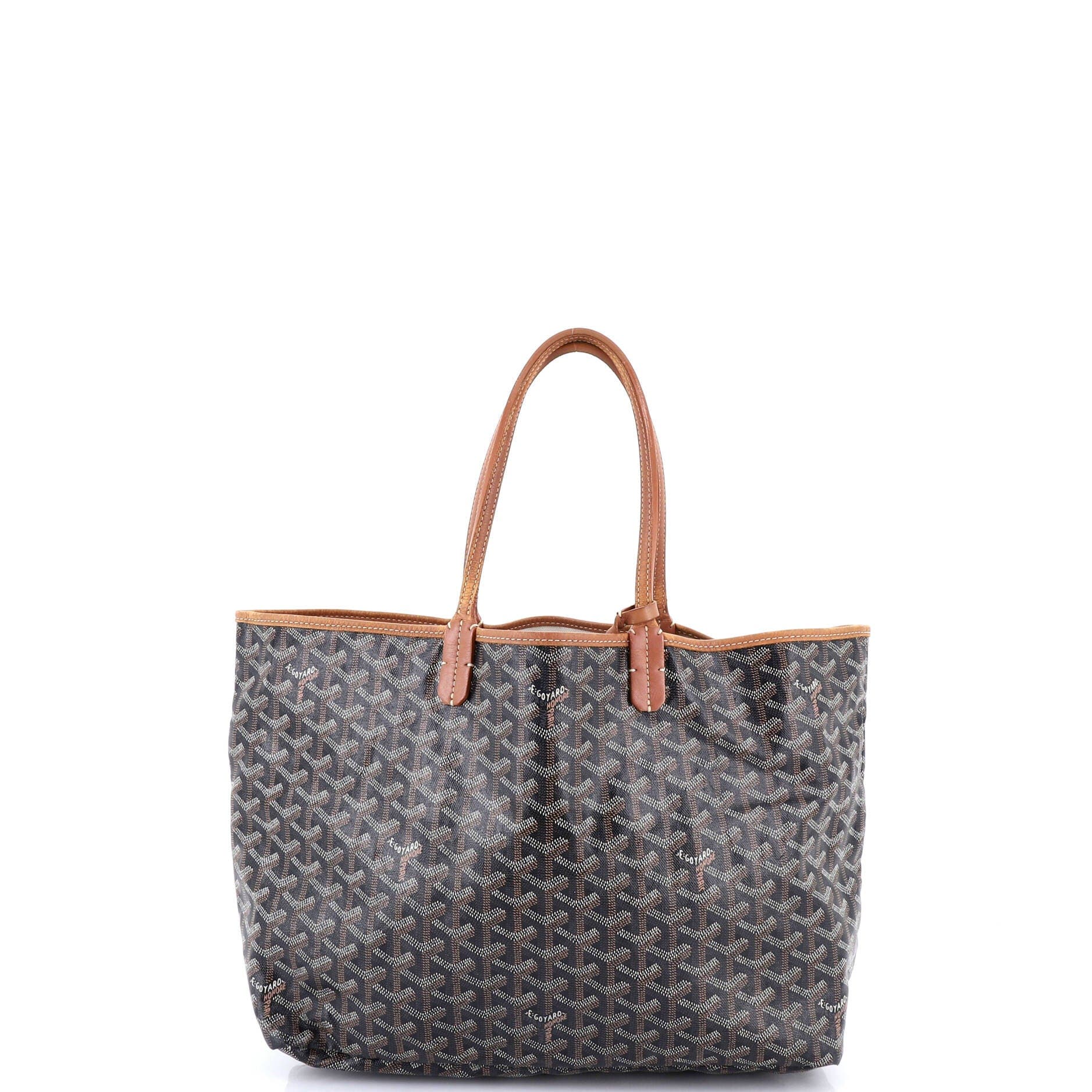 Pre-Owned Goyard Saint Louis Tote Coated Canvas PM, Alternate, color, 