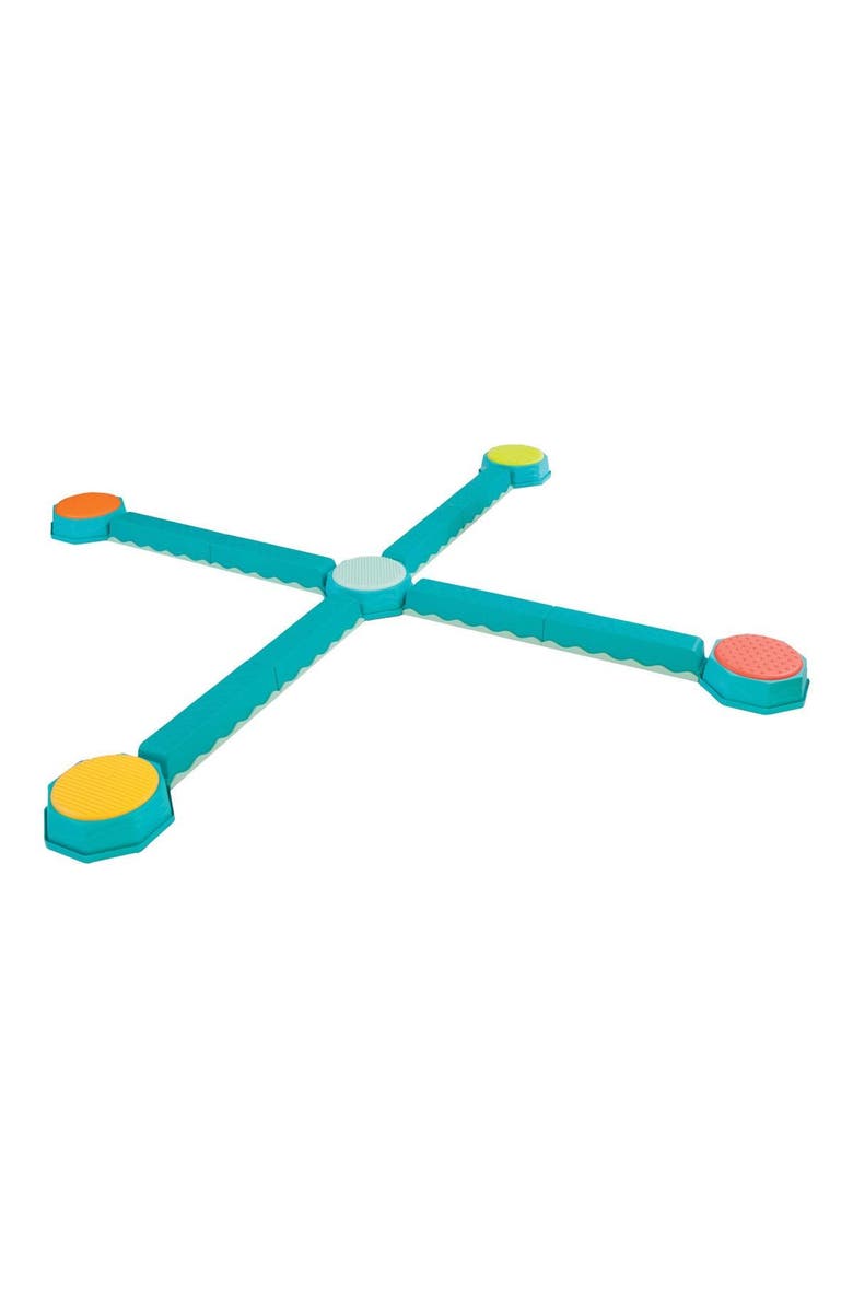 Battat Balancing Beams and Stepping Stones - 13 Pieces, Alternate, color, Multicolored