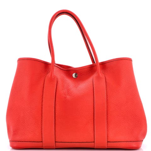 Garden Party Tote Leather 36
