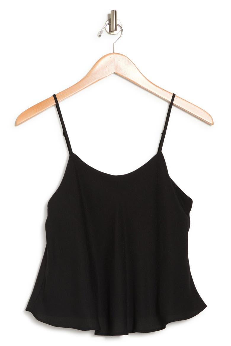 V-Neck Swing Camisole, Alternate, color, BLACK