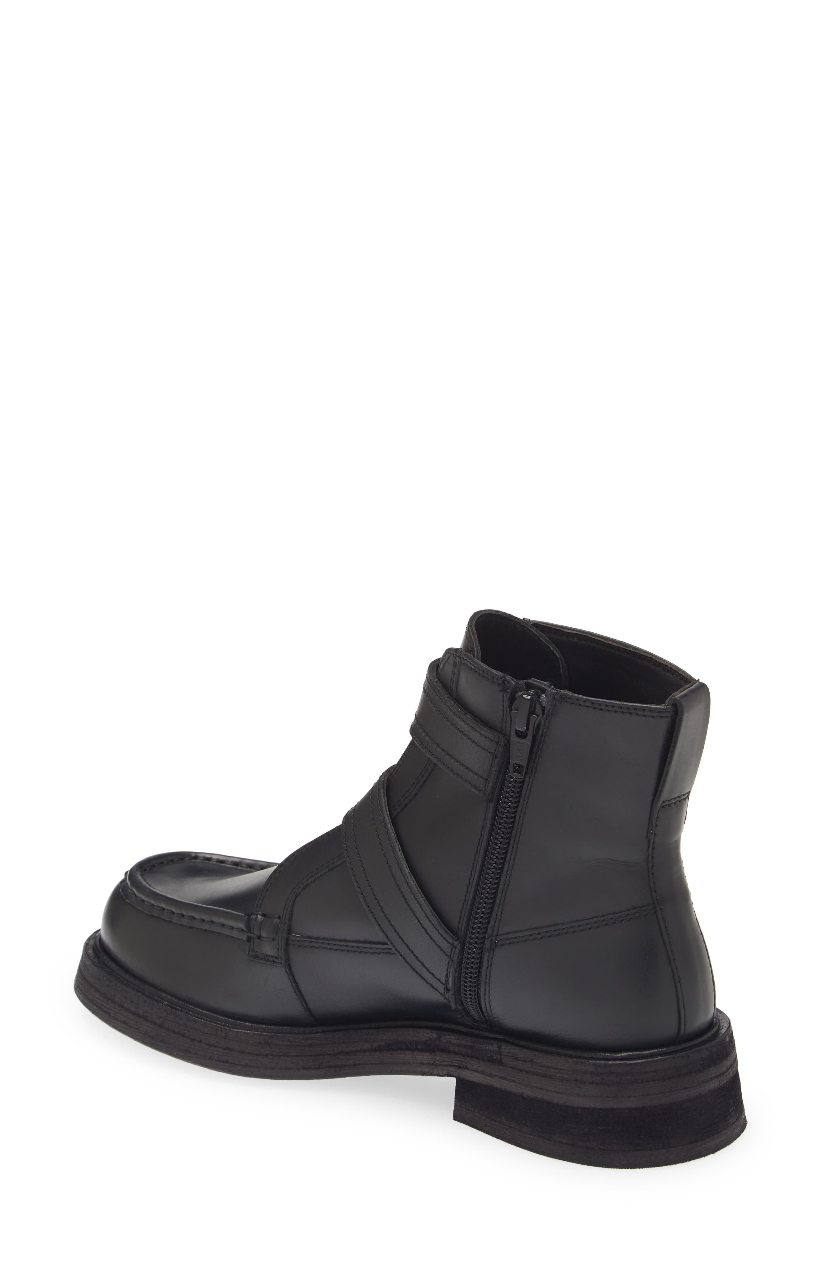 Free People Isla Zip Moto Boot, Alternate, color, 