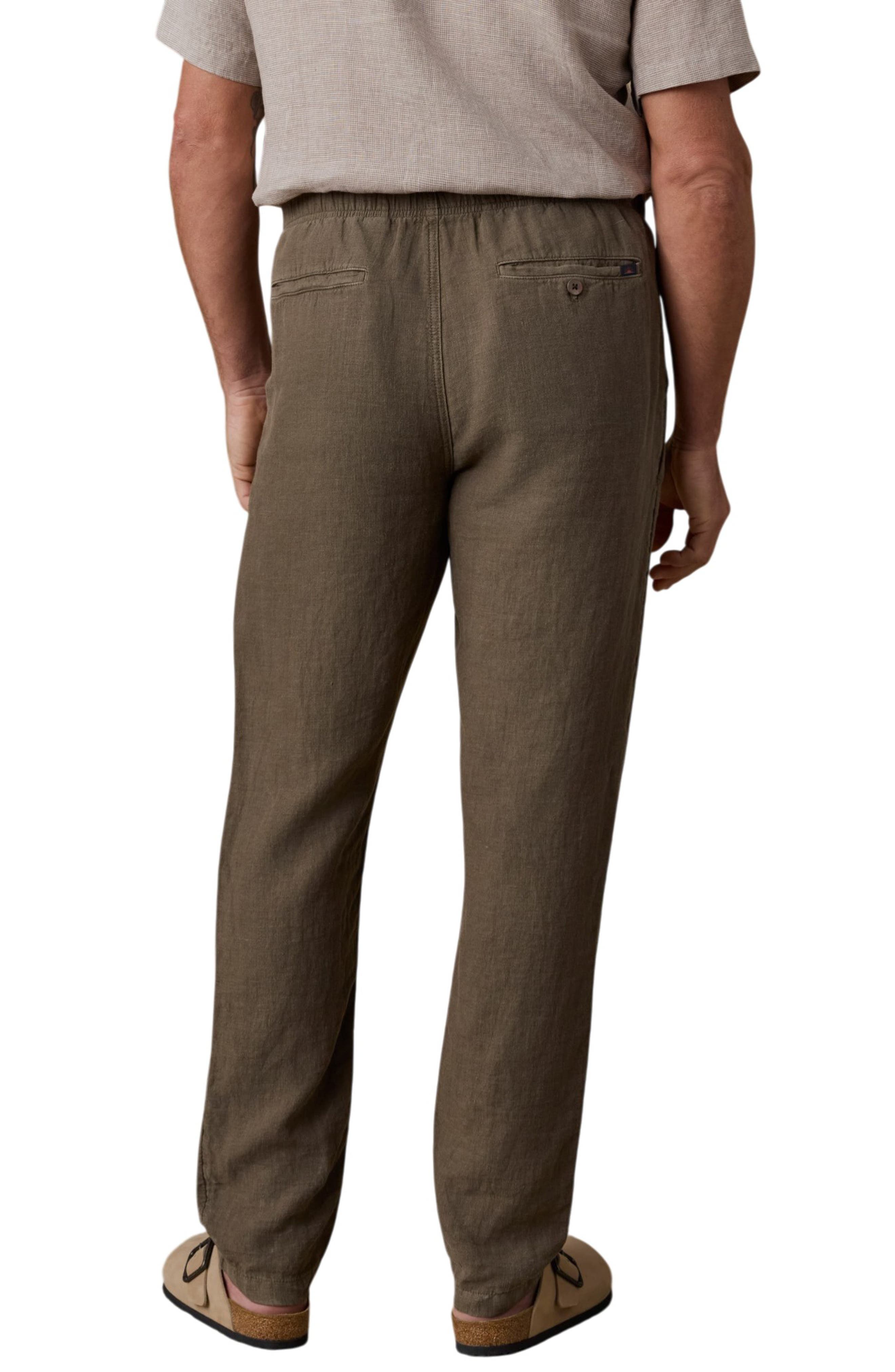 Мужские Faherty Linen Drawstring Pants — фото 2