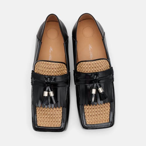Marc Nolan Simone Patent Leather Tassel Loafers In Multi