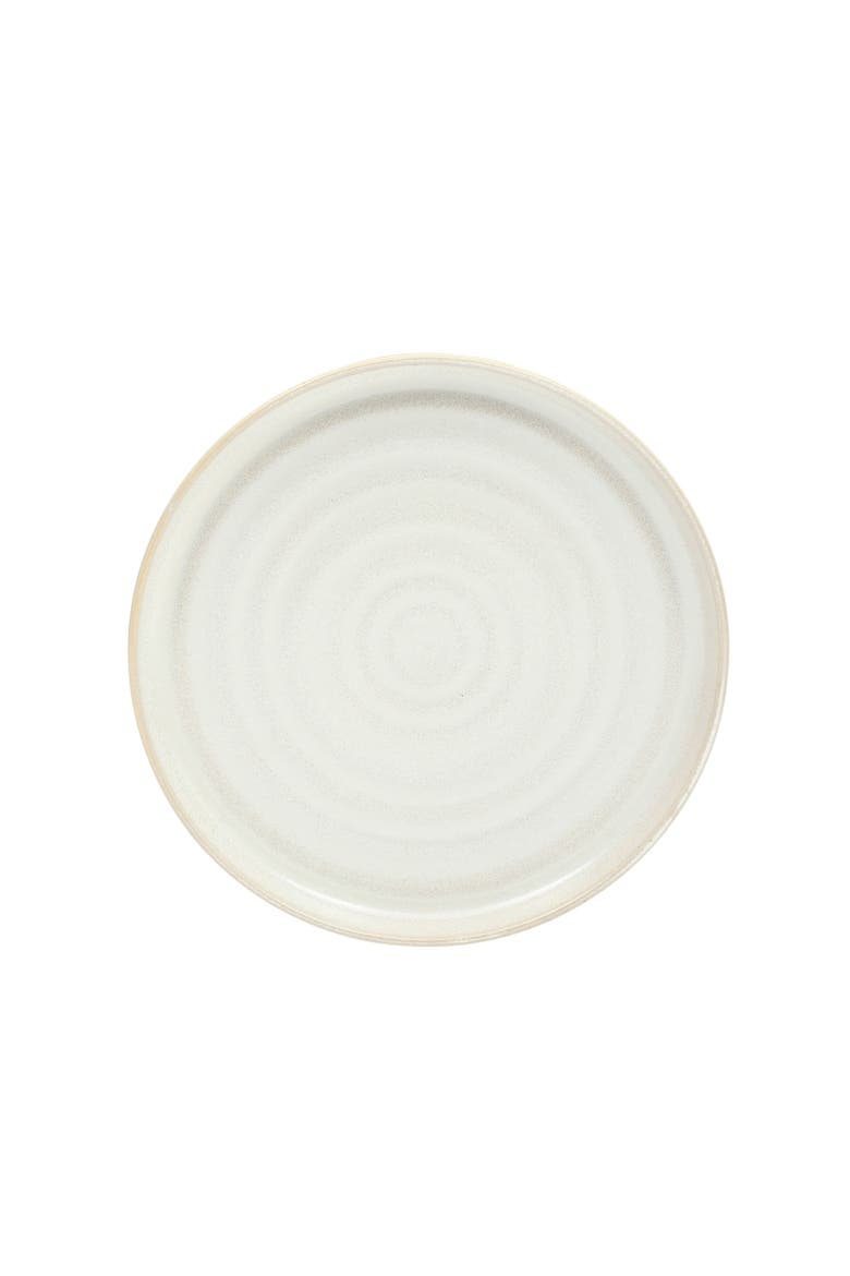 Echo Bay 12-Piece Reactive Glaze Porcelain Dinnerware Set, Alternate, color, Linen