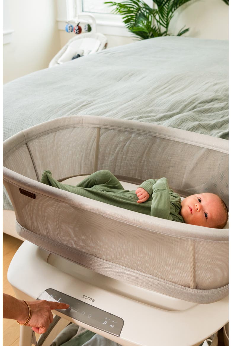 Soma Smart Bassinet, Alternate, color, CHARLIE