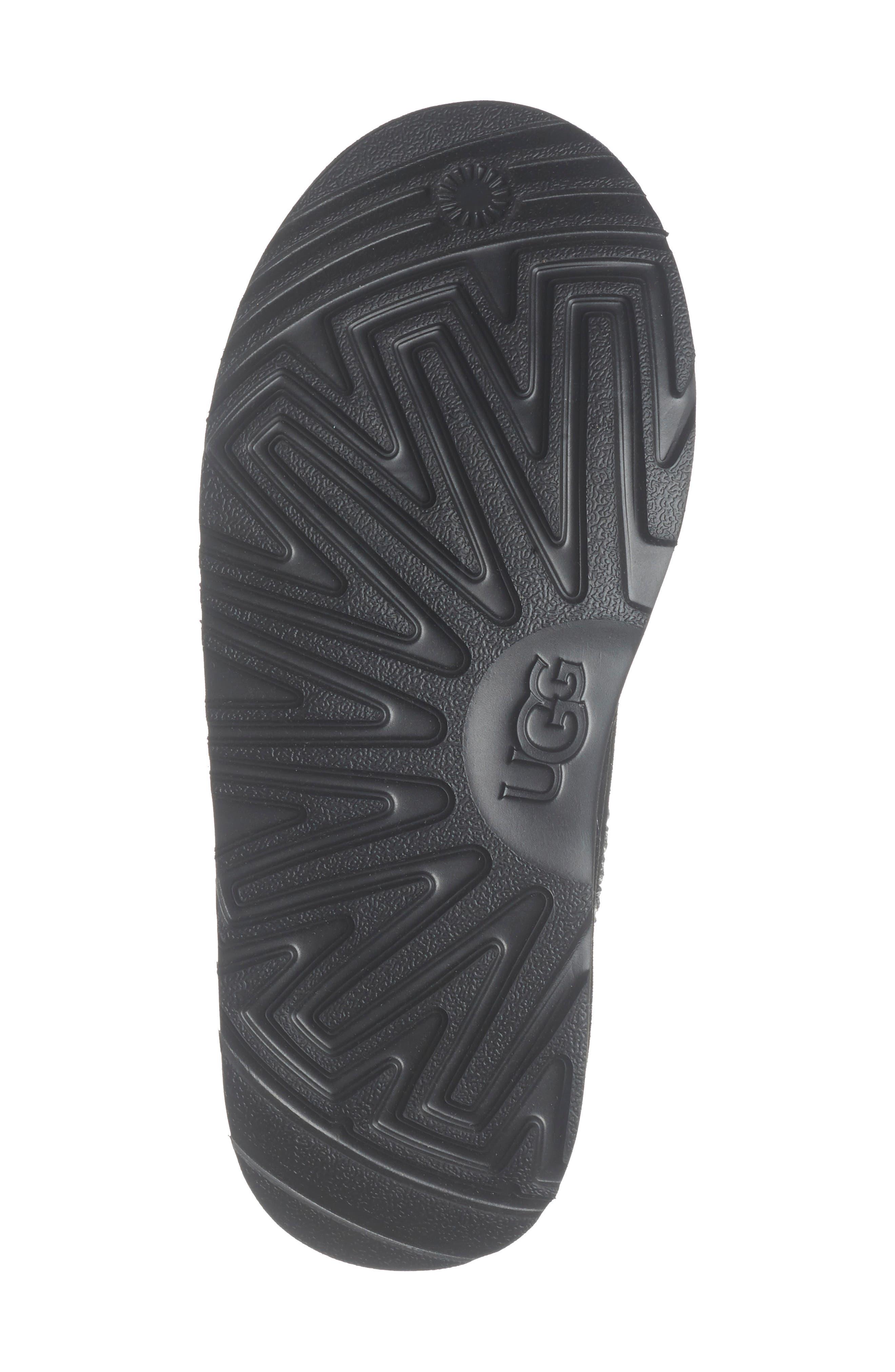 UGG<sup>®</sup> Kids' Classic Mini Crescent Boot, Alternate, color, Black