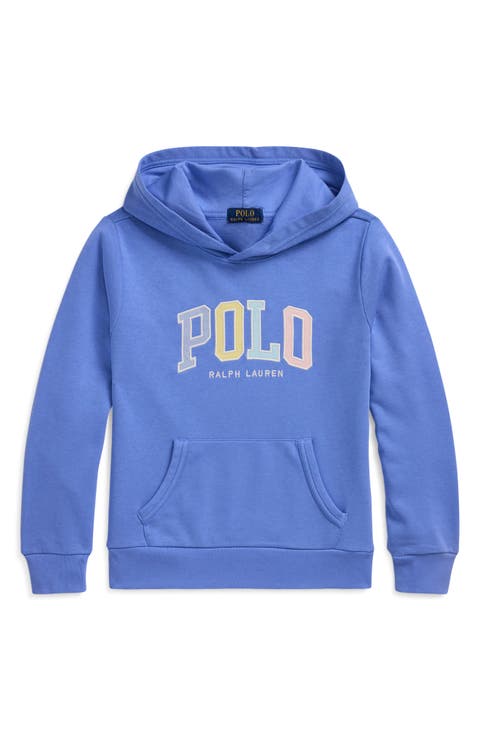 Kids' Logo Appliqué Cotton French Terry Hoodie (Big Kid)