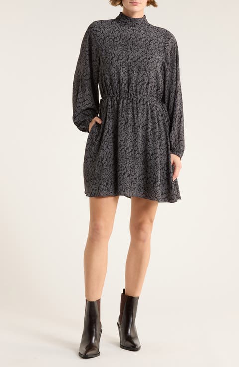 Briar Long Sleeve Fit & Flare Dress