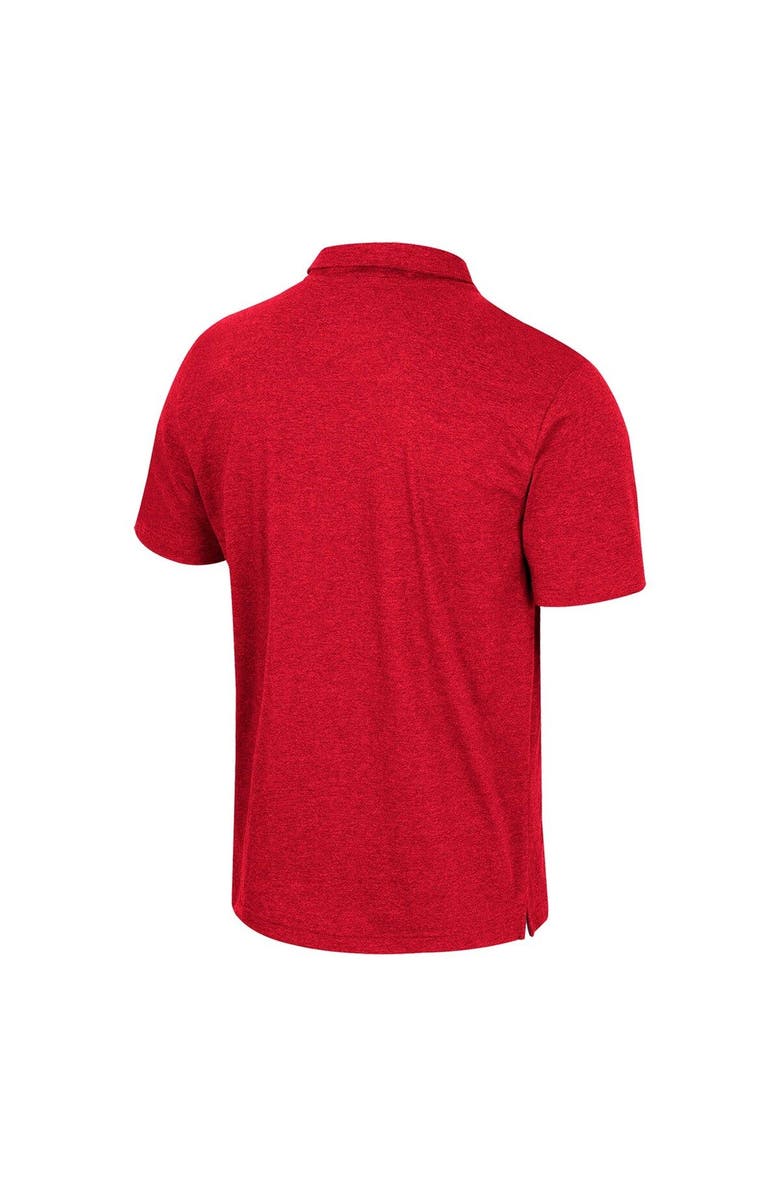 COLOSSEUM Men's Colosseum Red Utah Utes No Problemo Polo, Alternate, color,