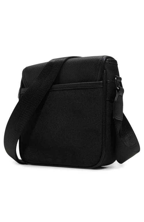 Aldo Sea Wavee X Faux Leather Crossbody Bag In Other Black