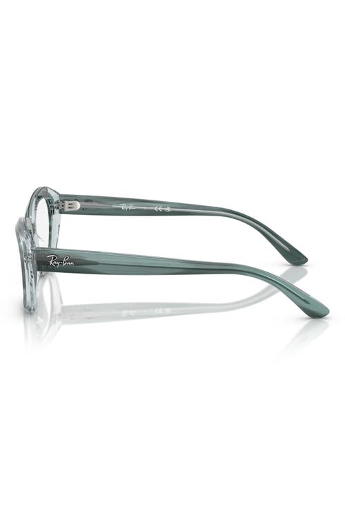 RAY BAN RAY-BAN KIDS' 48MM SMALL IRREGULAR OPTICAL GLASSES