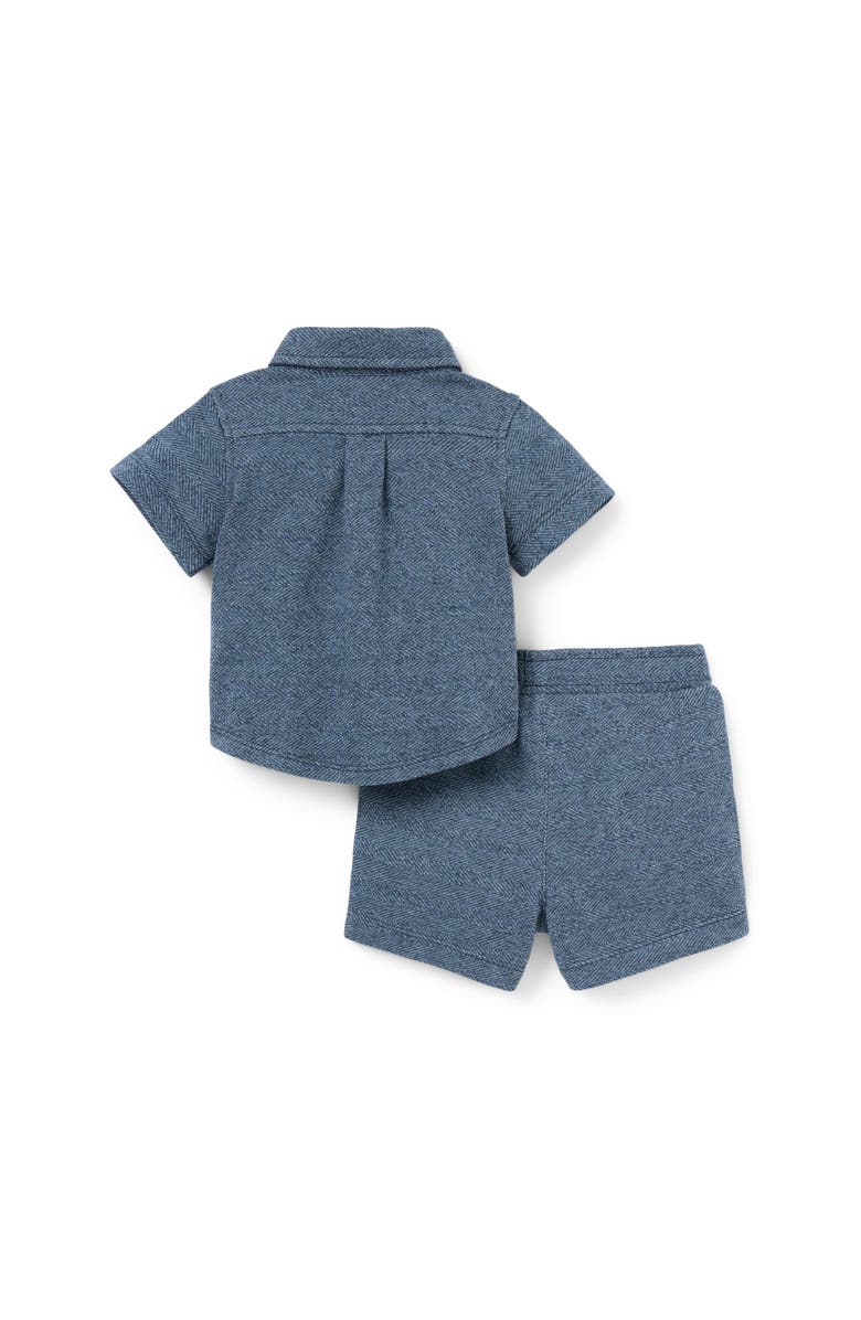 Janie and Jack The Cabana Matching Baby Set, Alternate, color, Blue