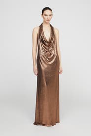 HALSTON Soraya Jersey Gown
