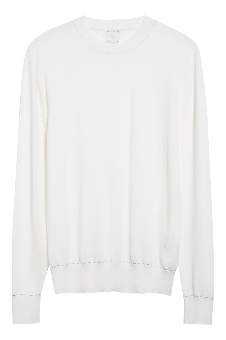 Crewneck Sweater, Alternate, color, 00-13 IVORY AND LIGH