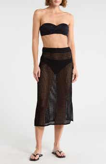 NORDSTROM RACK Crochet Cover-Up Skirt