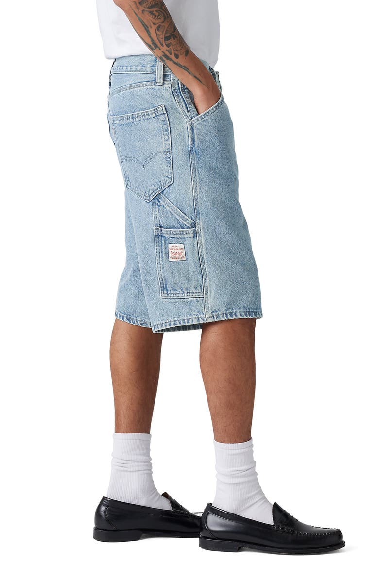 Levi's<sup>®</sup> 568<sup>™</sup> Loose Denim Carpenter Shorts, Alternate, color, Put In Work Shorts