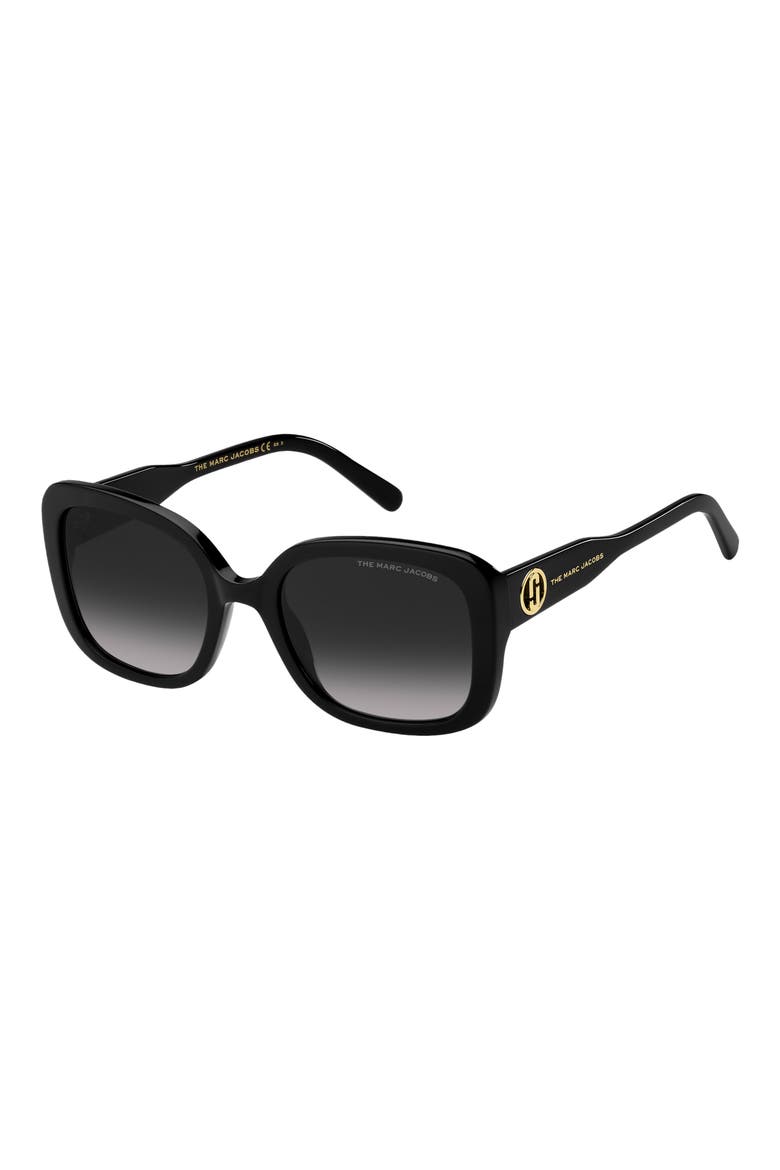 54mm Gradient Square Sunglasses, Alternate, color, 0807-9O