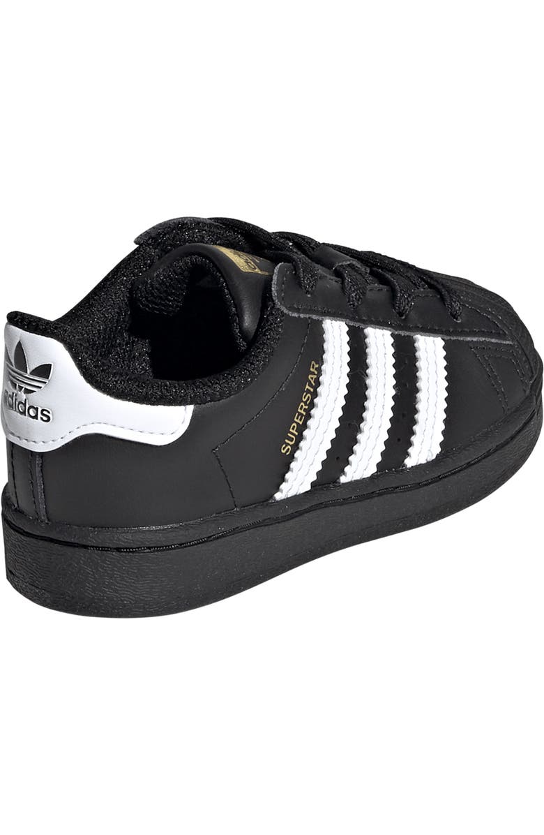 adidas Kids' Superstar Sneaker, Alternate, color, Black/ White/ Black