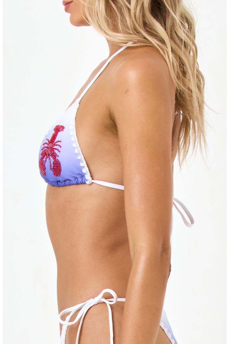 Sonia Beaded Embroidered Bikini Top, Alternate, color, INTO THE BLUE