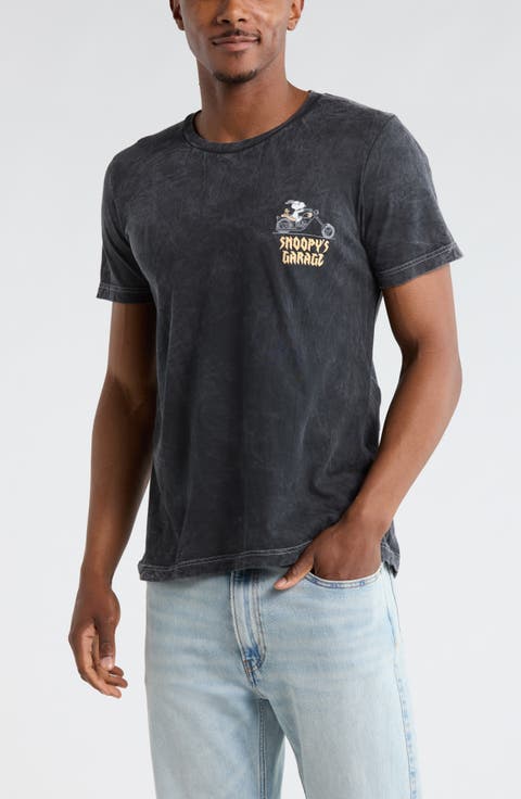 Peanuts® Snoopy's Garage Cotton Graphic T-Shirt