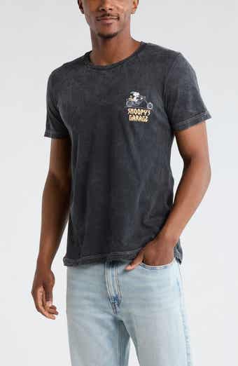 The Forecast Agency Peanuts® Snoopy's Garage Cotton Graphic T-Shirt