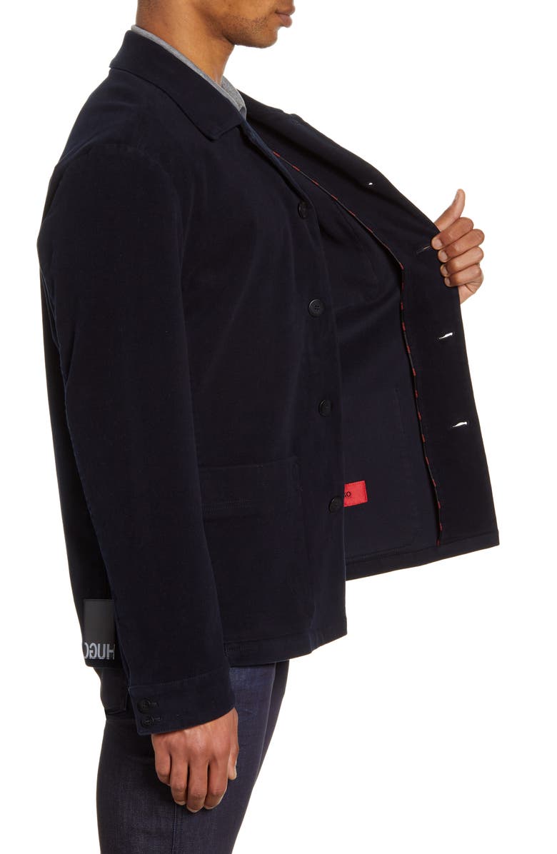 HUGO Joah Regular Fit Stretch Cotton Jacket, Alternate, color, 