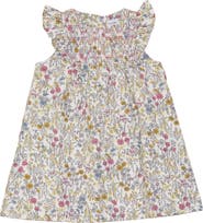 Charlotte & George Ruffle Sleeve Floral Woven Jumper