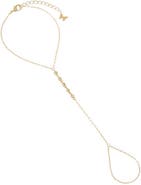 BY ADINA EDEN Multi Pear Clustered Hand Chain