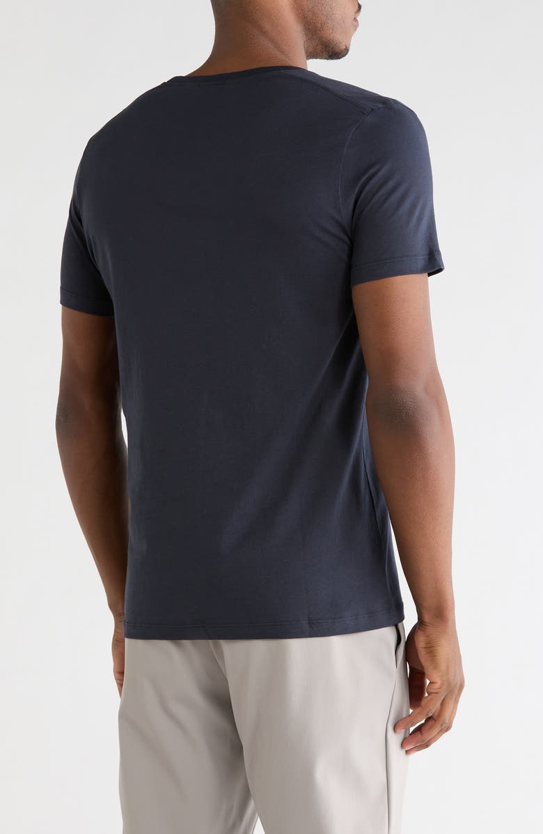 BOSS Tessler Cotton Knit T-Shirt, Alternate, color, Dark Blue