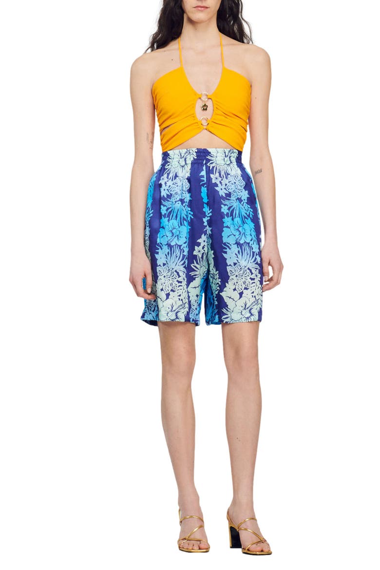 Borabora Bermuda Shorts, Alternate, color, BLEU