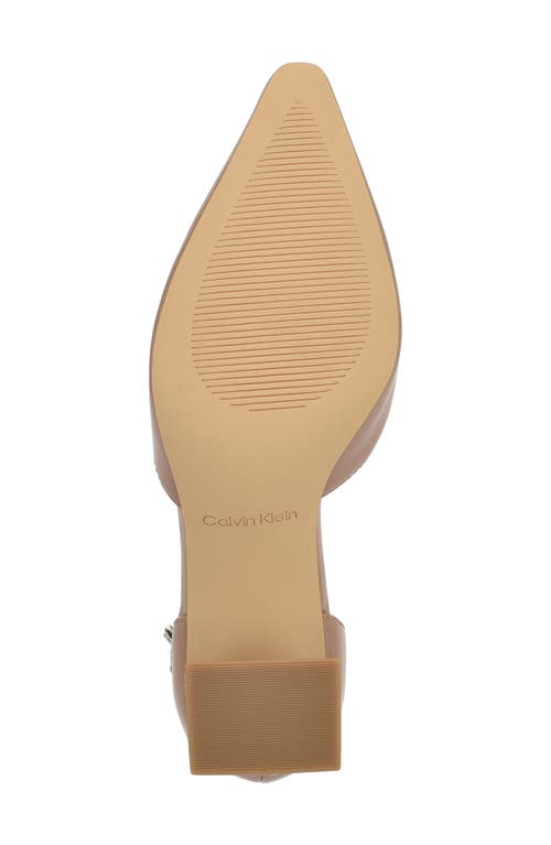 Calvin Klein Nalene Ankle Strap Pump