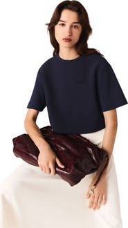 maje Heavy crepe short top