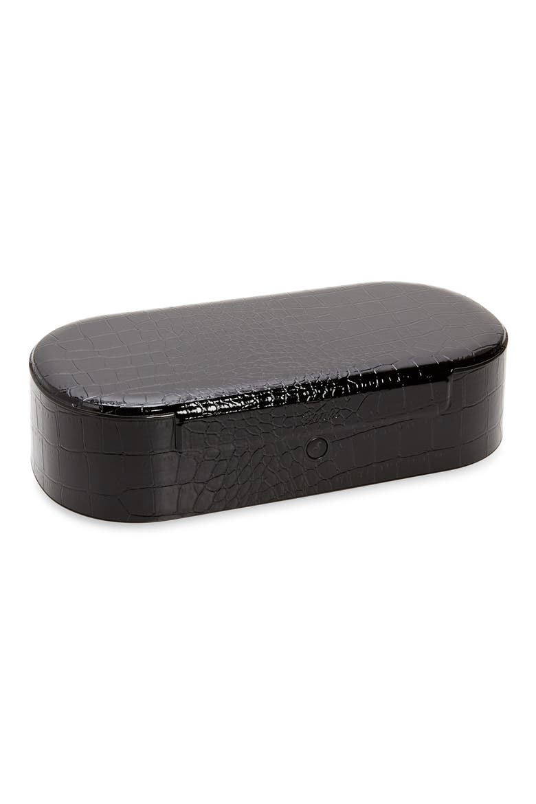 Gen 2 Bondir Beyond UV+03 Sanitizing Box, Main, color, VEGAN LEATHER BLACK CROC