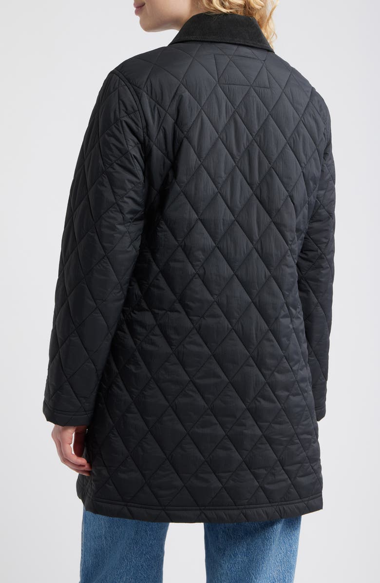 Pendleton Sun River Quilted Field Coat, Alternate, color, Black